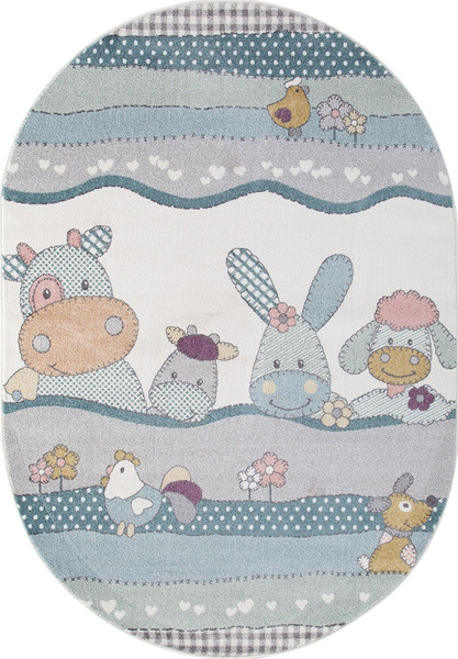 Ковер Merinos Sofit 2484-OVAL-LIGHT-CREAM - фото