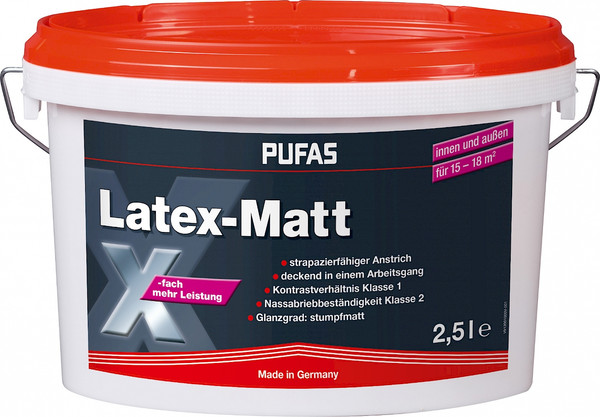 Краска Pufas Матовая латексная - фото