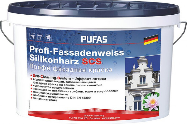 Краска Pufas SCS Профи фасадная - фото