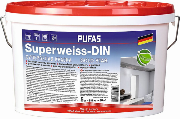 Краска Pufas Gold-Star ДИН - фото