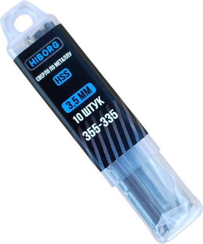 Набор сверл Hiborg HSS 3.5мм Y-355-335 - фото