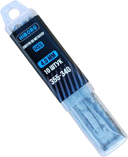 Набор сверл Hiborg HSS 4мм Y-355-340 - фото