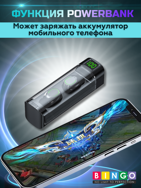 Беспроводные наушники Bingo BQ60