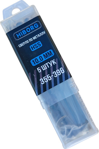 Набор сверл Hiborg HSS 10мм Y-355-396 - фото
