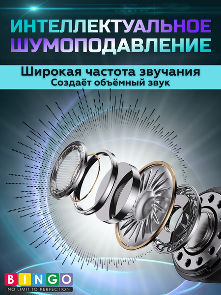 Беспроводные наушники Bingo K80