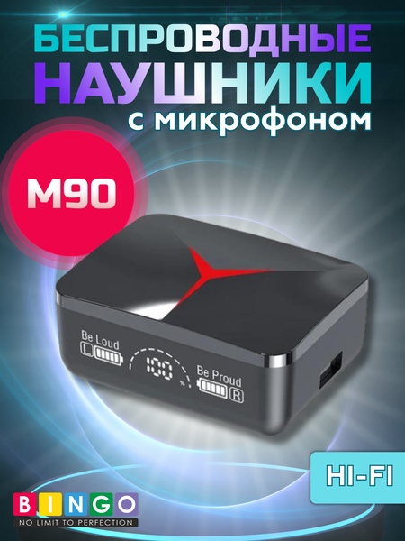 Беспроводные наушники Bingo M90 - фото