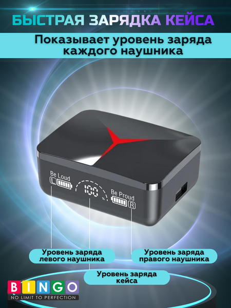 Беспроводные наушники Bingo M90
