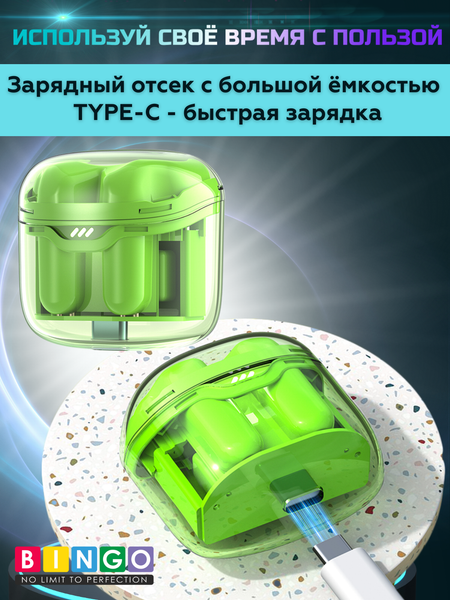 Беспроводные наушники Bingo TM40