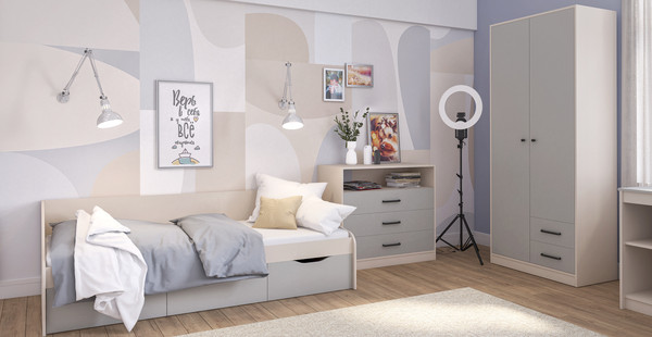 Кровать-тахта Мебель-Неман Мальма МН-135-01-C1