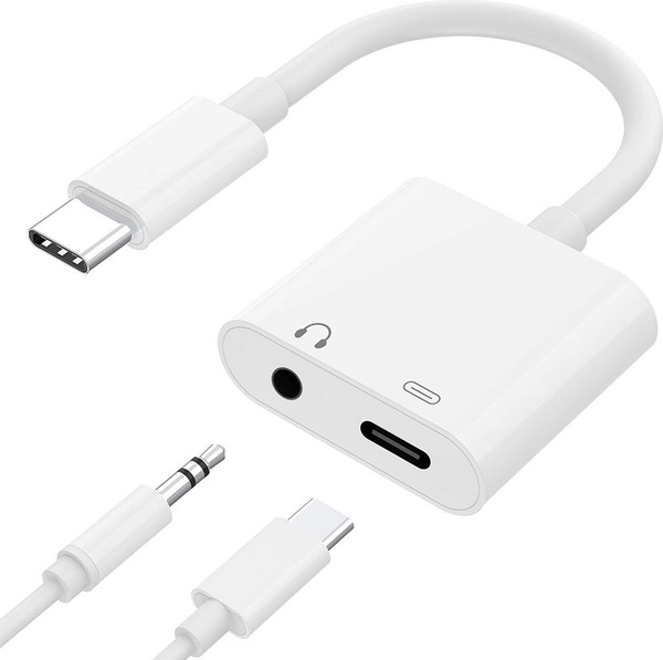 Кабель/переходник Bingo с Type-C + 3.5мм на Type-C - фото