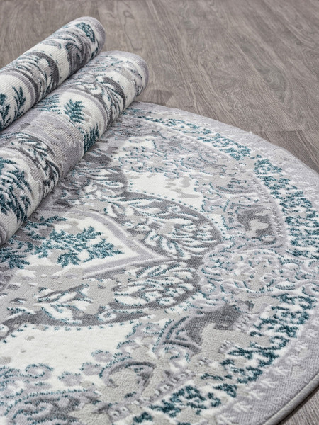 Ковер Merinos Palermo F290-OVAL-GRAY