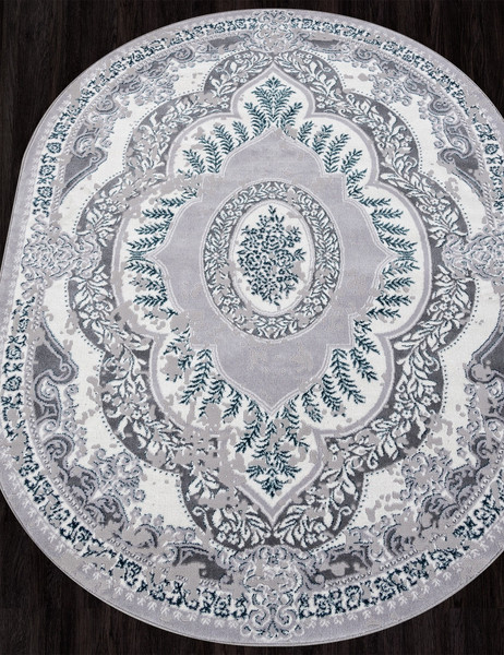 Ковер Merinos Palermo F290-OVAL-GRAY