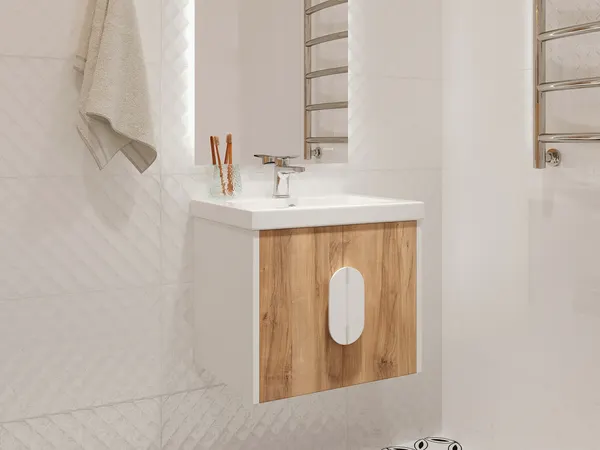 Тумба под умывальник Cersanit Como 60 / 69341 - фото