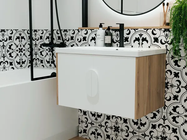 Тумба под умывальник Cersanit Como 50 / 69336 - фото