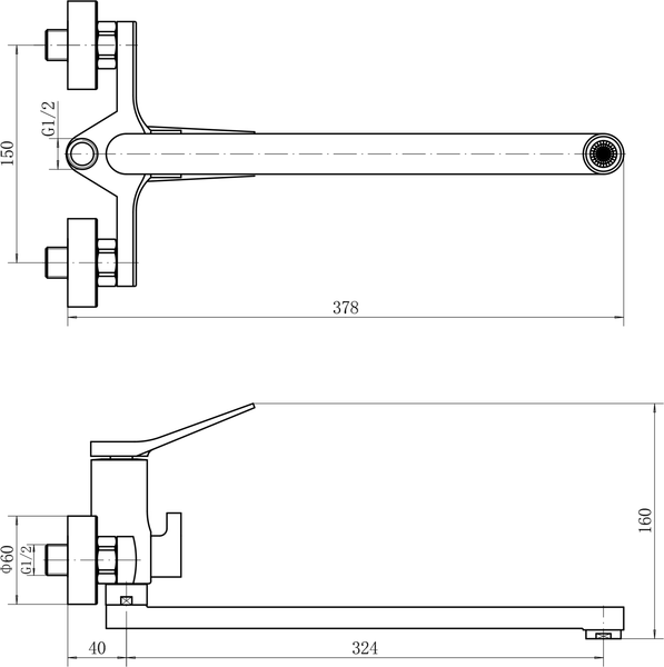 Смеситель Fashun A2286-7