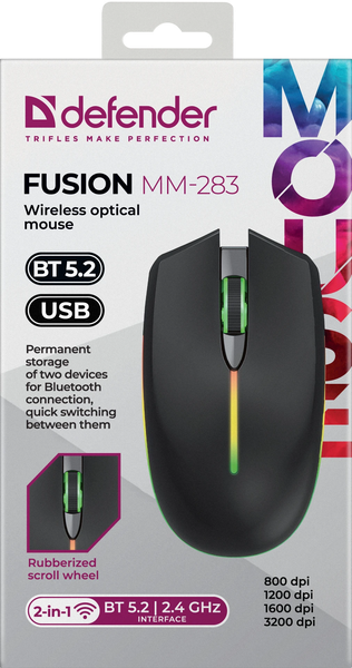 Мышь Defender Fusion MM-283 / 52283