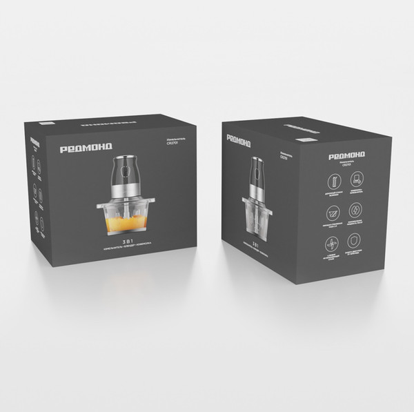 Измельчитель-чоппер Redmond CR2701 (серый)