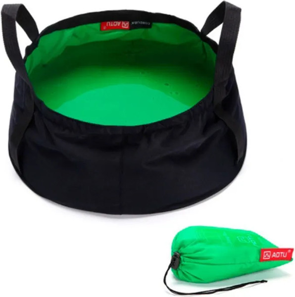 Походный умывальник Coyote Aotu AT6620/OG3155G (зеленый) с канистрой TBD056714001B (10л)