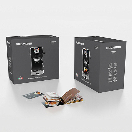 Кофеварка эспрессо Redmond CM717 (белый)