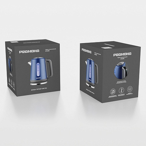 Электрочайник Redmond KM238 (синий)