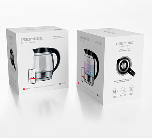 Электрочайник Redmond SkyKettle KG230S (черный/хром)