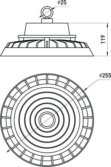 Светильник для подсобных помещений ЭРА SPP-407-090-50K-150 / Б0069334