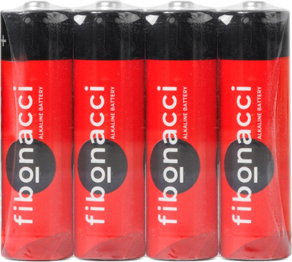 Комплект батареек Fibonacci АА LR6/40 / FB-LR6-B40 - фото
