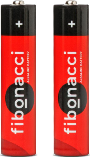 Комплект батареек Fibonacci ААA LR03/2B / FB-LR3-BL2 - фото