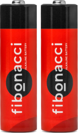 Комплект батареек Fibonacci АА LR6/2B / FB-LR6-BL2 - фото