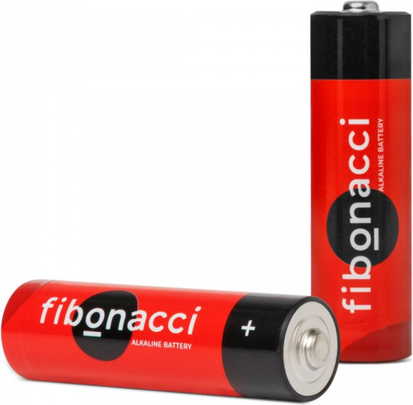 Комплект батареек Fibonacci АА LR6/2B / FB-LR6-BL2