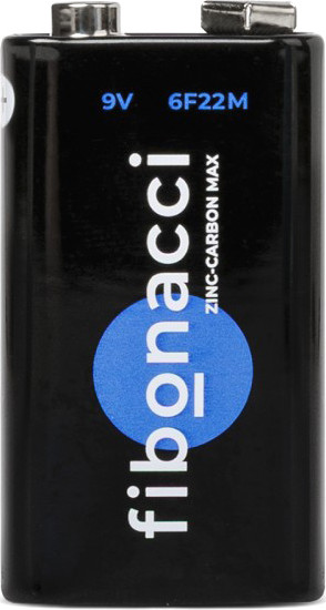 Батарейка Fibonacci Крона 6F22 / FB-6F22M-S1 - фото