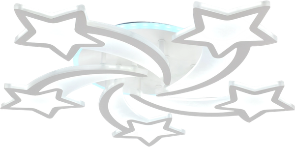 Потолочный светильник Mirastyle XL-60289/5+1 WT RGB - фото