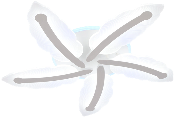 Потолочный светильник Mirastyle XL-80029/5+1 WT - фото