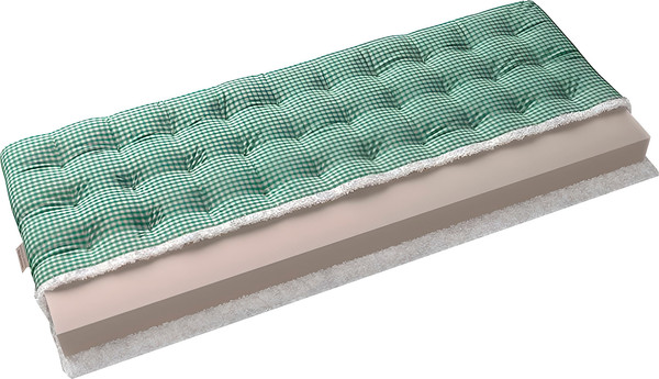 Матрас Mr. Mattress Natsu Green 140x190 (с завязками)