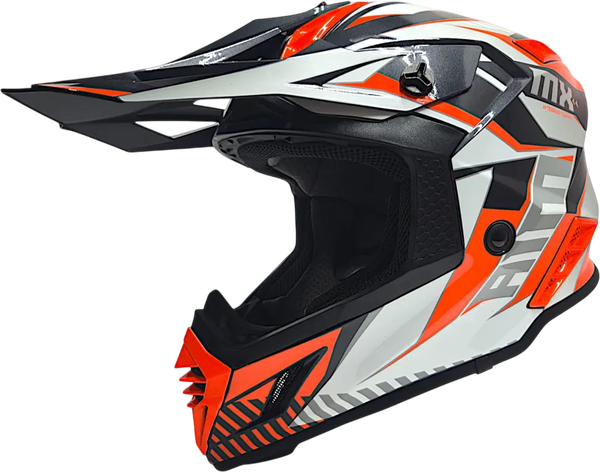 Мотошлем AiM RH855 Fiber Glass Tondo RH855T-OBW-XXL - фото