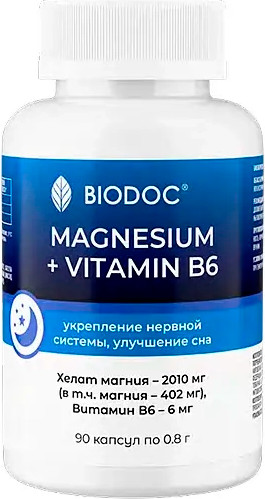 Минерал Biodoc Магний + В6 - фото