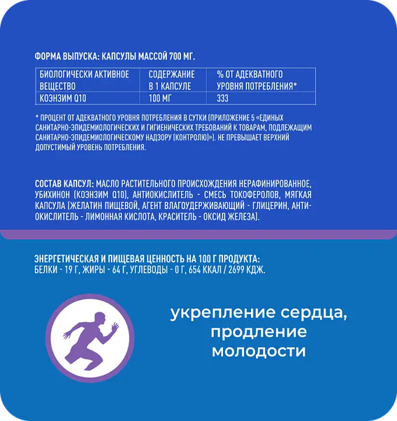Коэнзим Biodoc Q10 Capsules