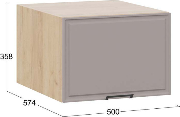 Шкаф под вытяжку ТриЯ Белладжио 1В5ГП с одной откидной дверью