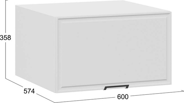 Шкаф под вытяжку ТриЯ Белладжио 1В6ГП с одной откидной дверью