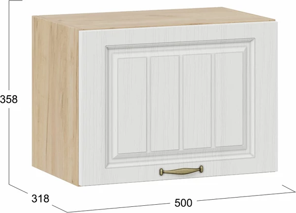 Шкаф под вытяжку ТриЯ Лина 1В5ГП с одной откидной дверью