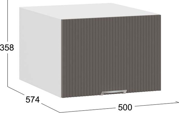 Шкаф под вытяжку ТриЯ Кимберли 1В5ГП с одной откидной дверью