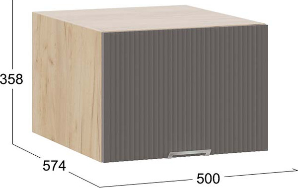 Шкаф под вытяжку ТриЯ Кимберли 1В5ГП с одной откидной дверью