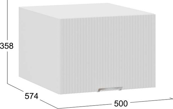 Шкаф под вытяжку ТриЯ Кимберли 1В5ГП с одной откидной дверью