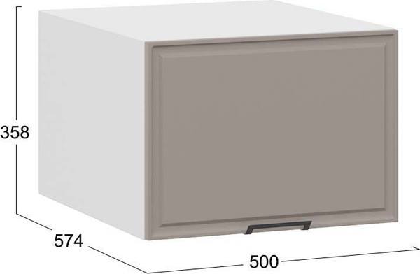 Шкаф под вытяжку ТриЯ Белладжио 1В5ГП с одной откидной дверью