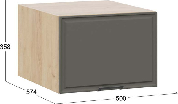 Шкаф под вытяжку ТриЯ Белладжио 1В5ГП с одной откидной дверью