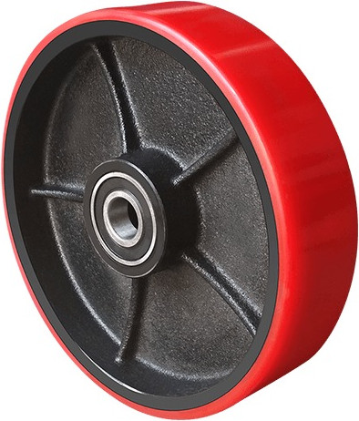 Колесо для тележки складской Longway PU D200 - фото