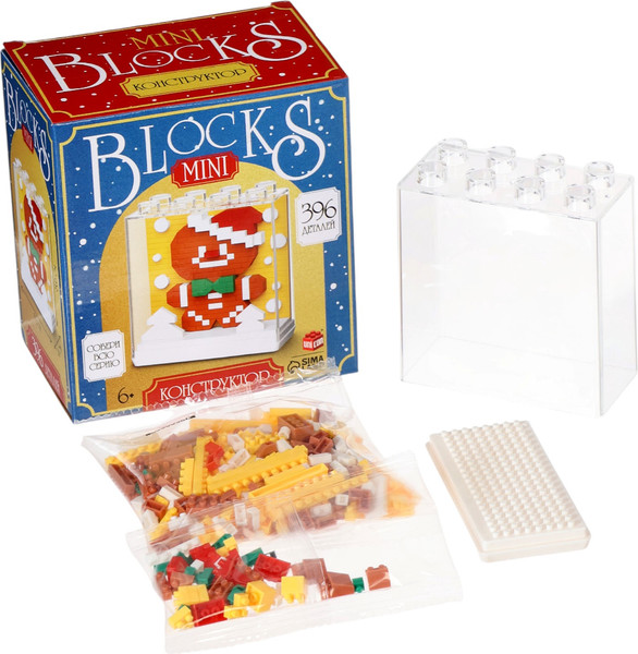 Конструктор Unicon Mini Blocks Печенька 7258 / 10869349