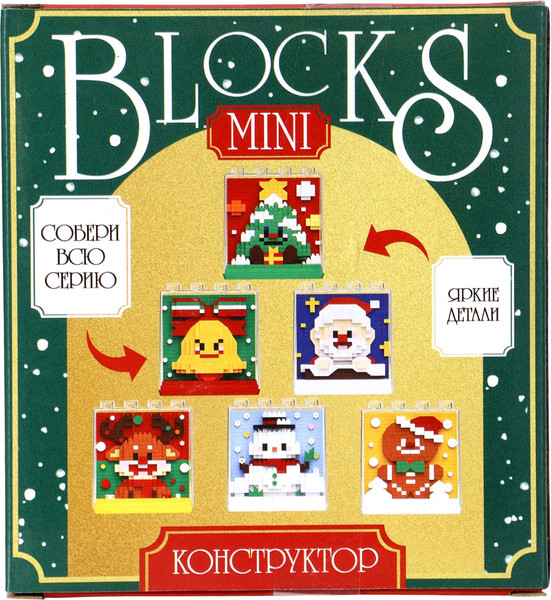 Микроконструктор Unicon Mini Blocks Олененок 7259 / 10869351