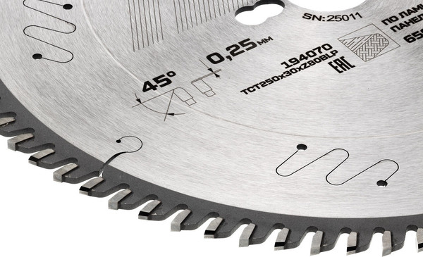 Пильный диск Metallica Industry 250х30мм / 194070