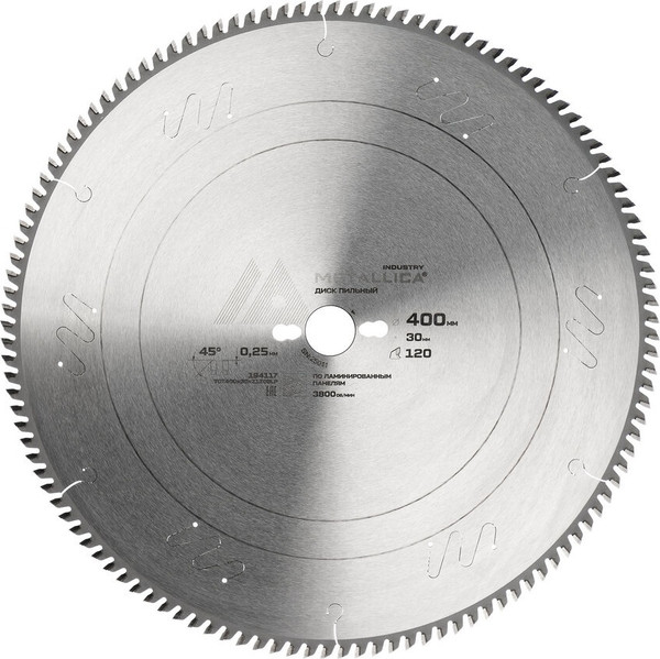 Пильный диск Metallica Industry 400х30мм / 194117 - фото